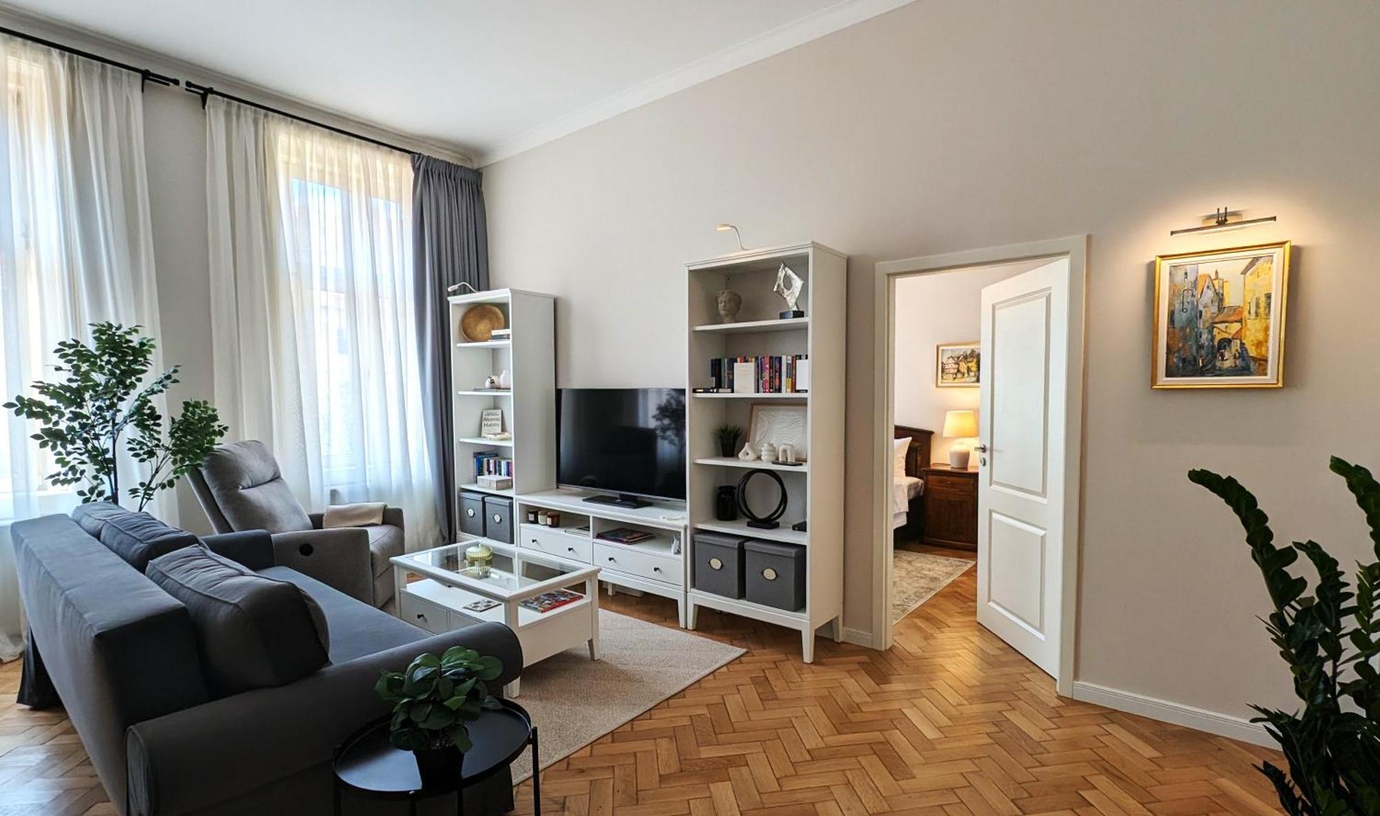 Apartment In Historic Center, Quiet Area, Ac سيبيو المظهر الخارجي الصورة
