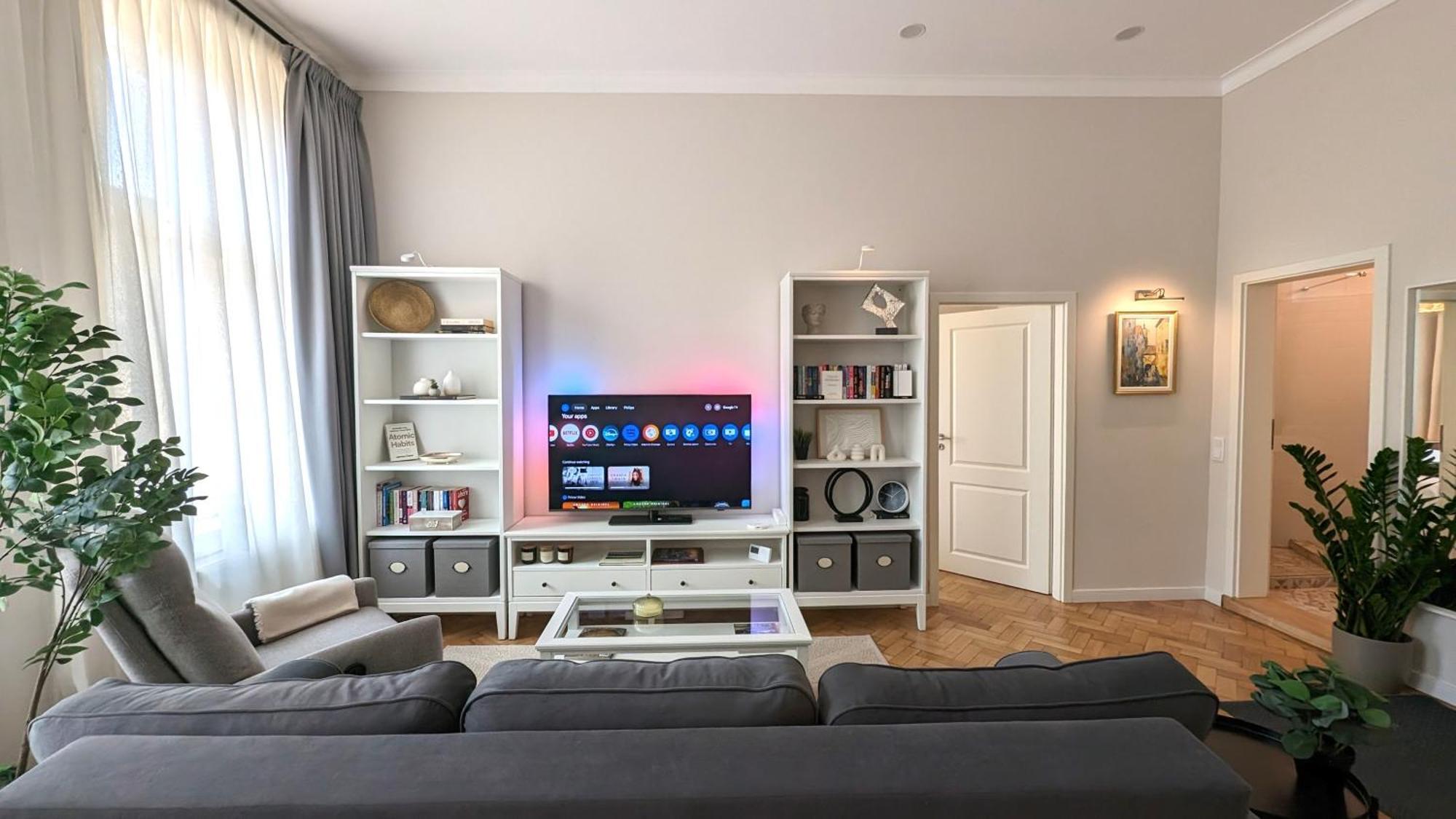 Apartment In Historic Center, Quiet Area, Ac سيبيو المظهر الخارجي الصورة