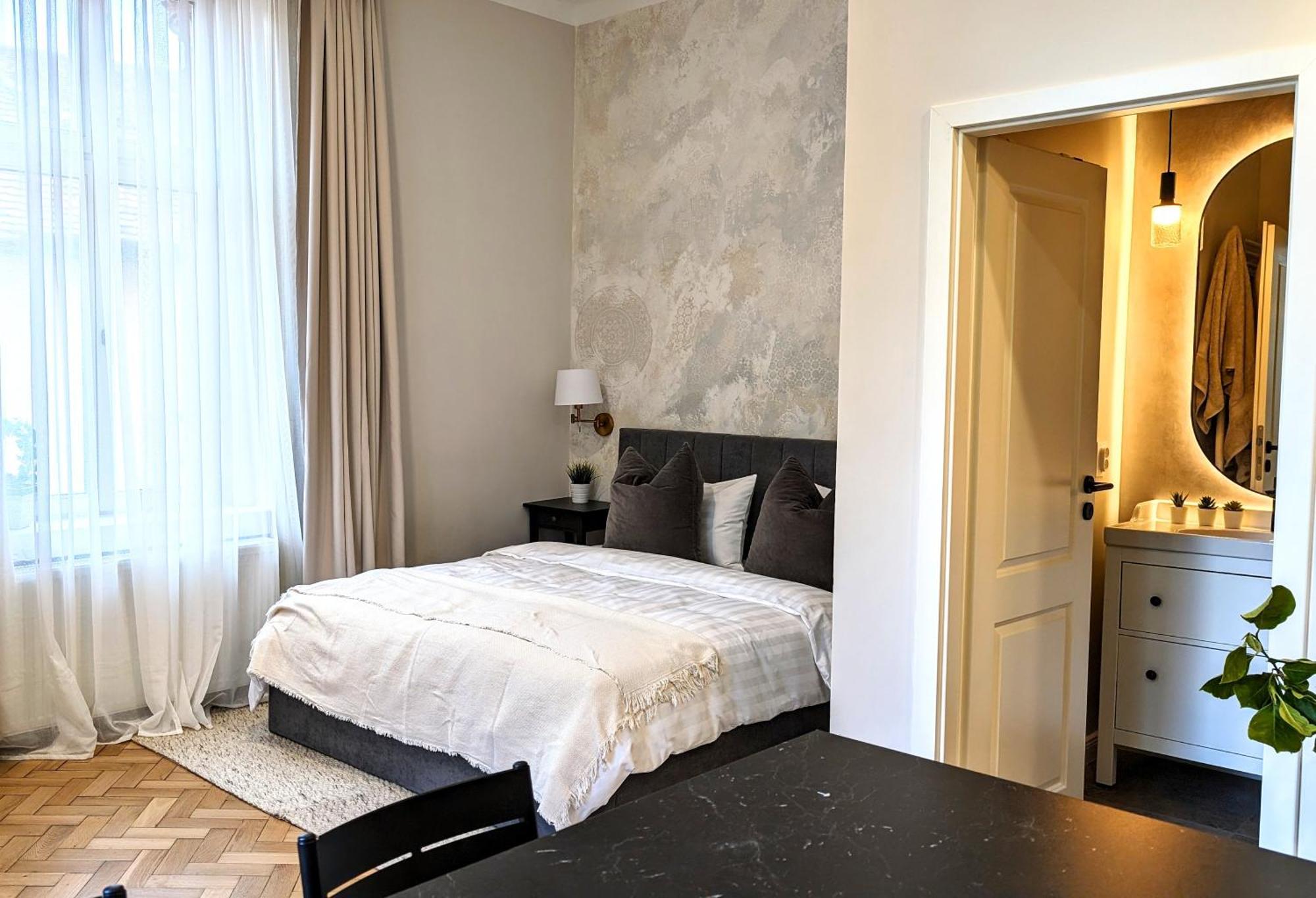 Apartment In Historic Center, Quiet Area, Ac سيبيو المظهر الخارجي الصورة
