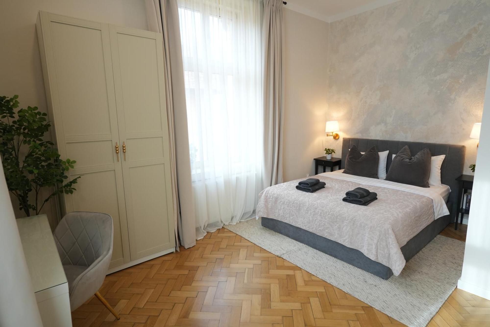 Apartment In Historic Center, Quiet Area, Ac سيبيو المظهر الخارجي الصورة