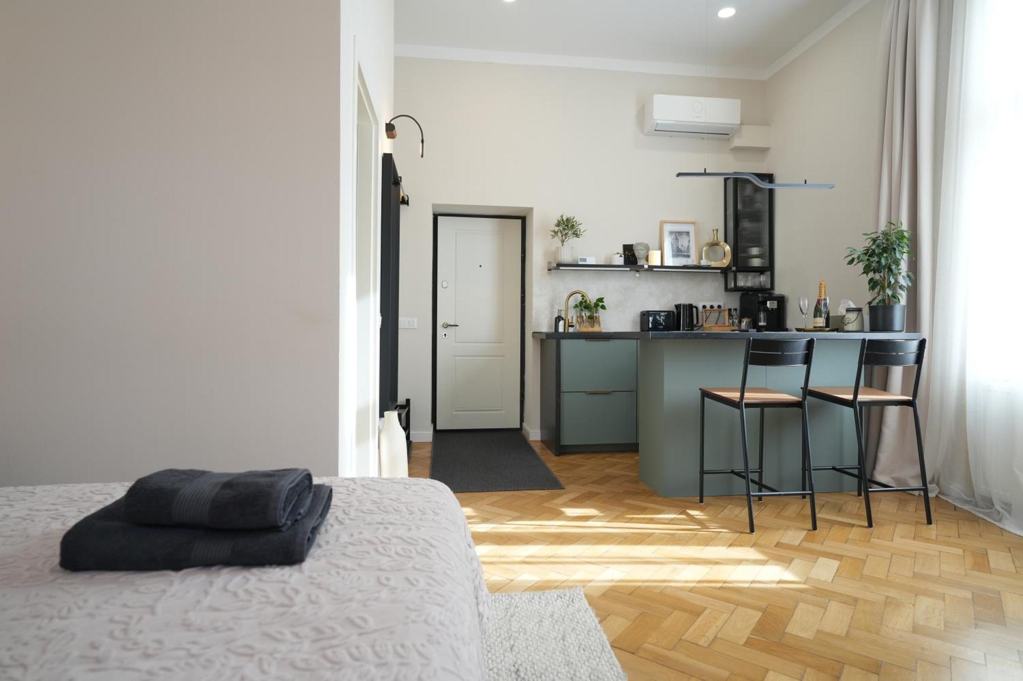 Apartment In Historic Center, Quiet Area, Ac سيبيو المظهر الخارجي الصورة